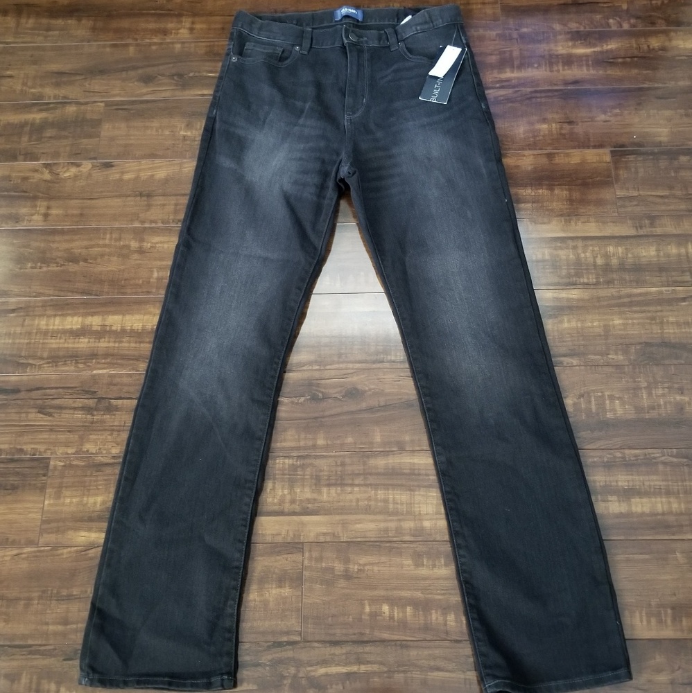 Old Navy Boys Black Built in Stretch Jeans 18 NEW